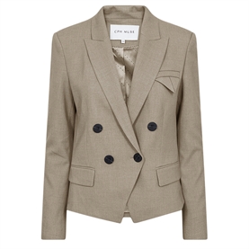 Copenhagen Muse CMTAILOR Short Blazer, Winter Twig Melange 